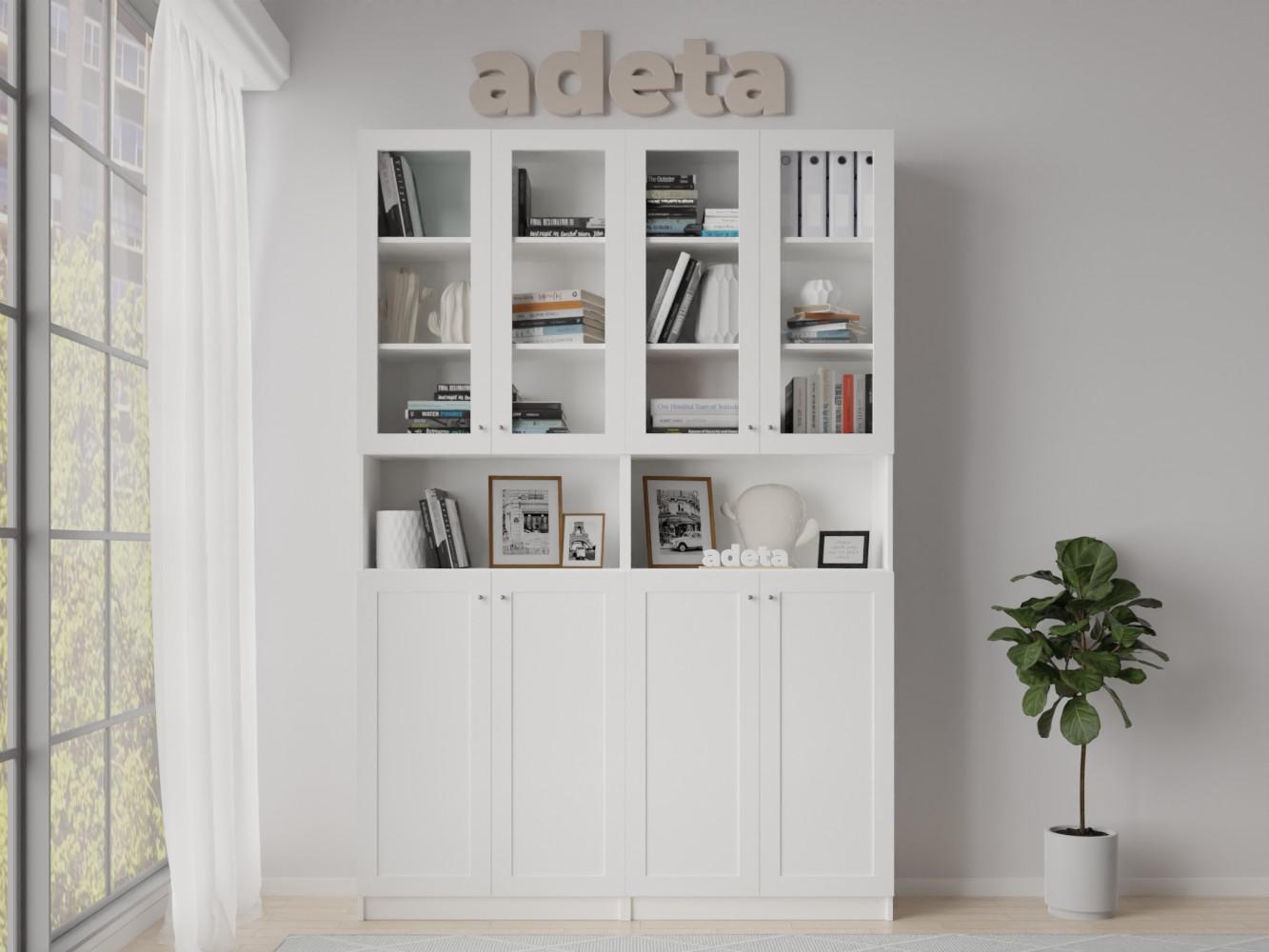 Книжный шкаф Билли 341 white ИКЕА (IKEA) изображение товара