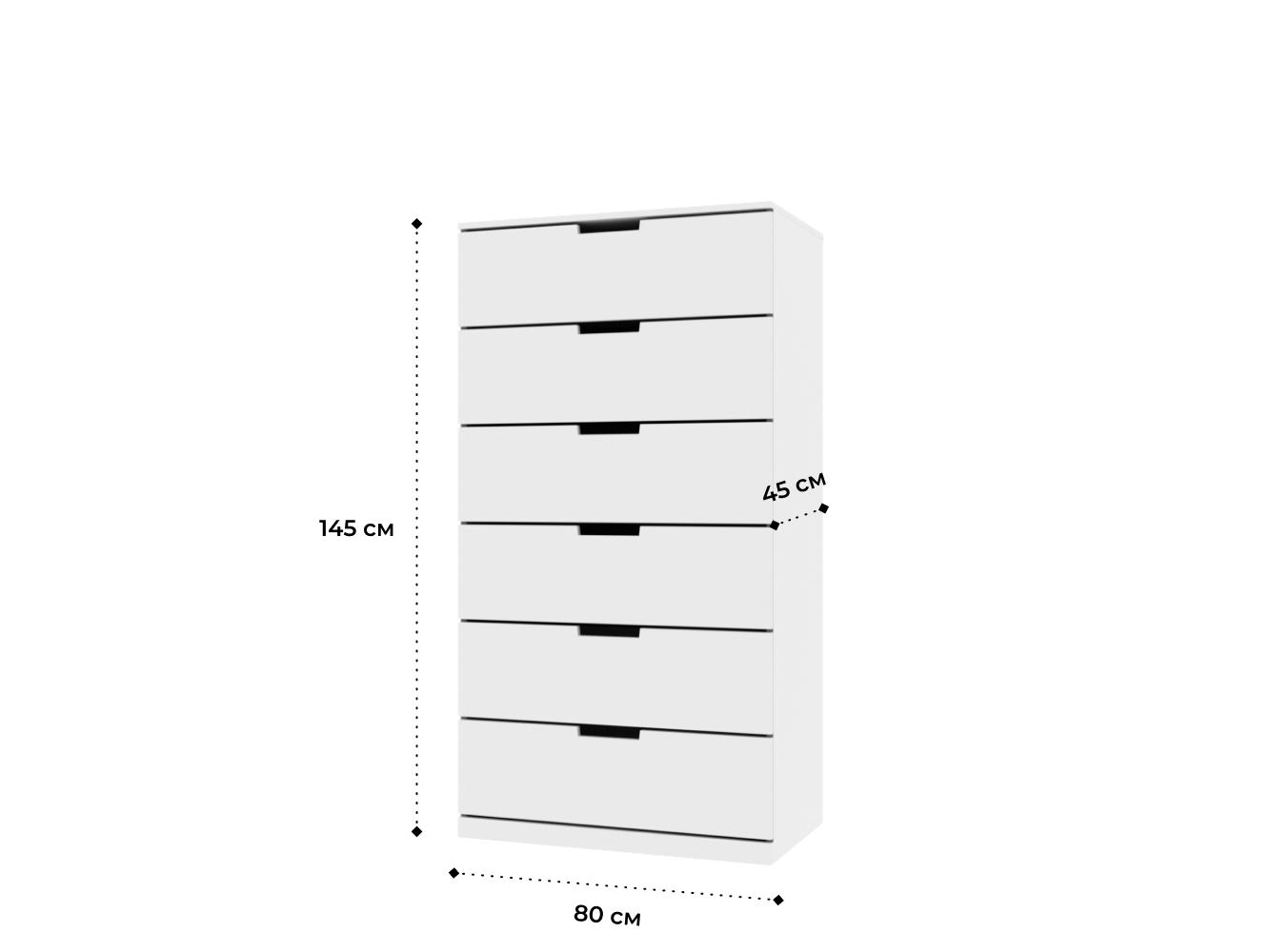 Комод Нордли 27 white ИКЕА (IKEA) изображение товара